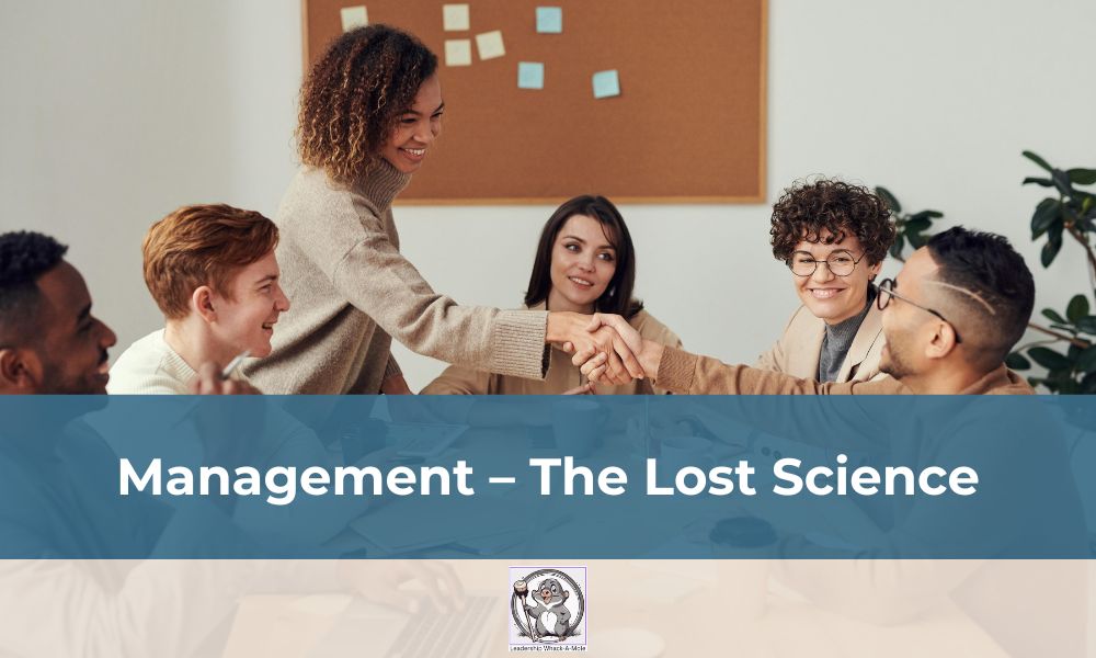 Management – The Lost Science